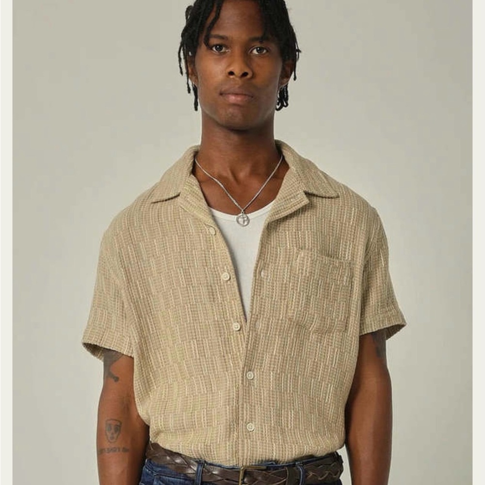 Corridor Rainbow Weave Camp Collar SS Shirt